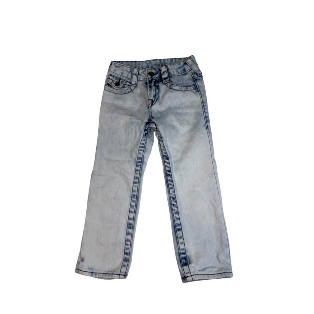 True Religion Geno Straight Leg Jeans Size: 4 Toddler
